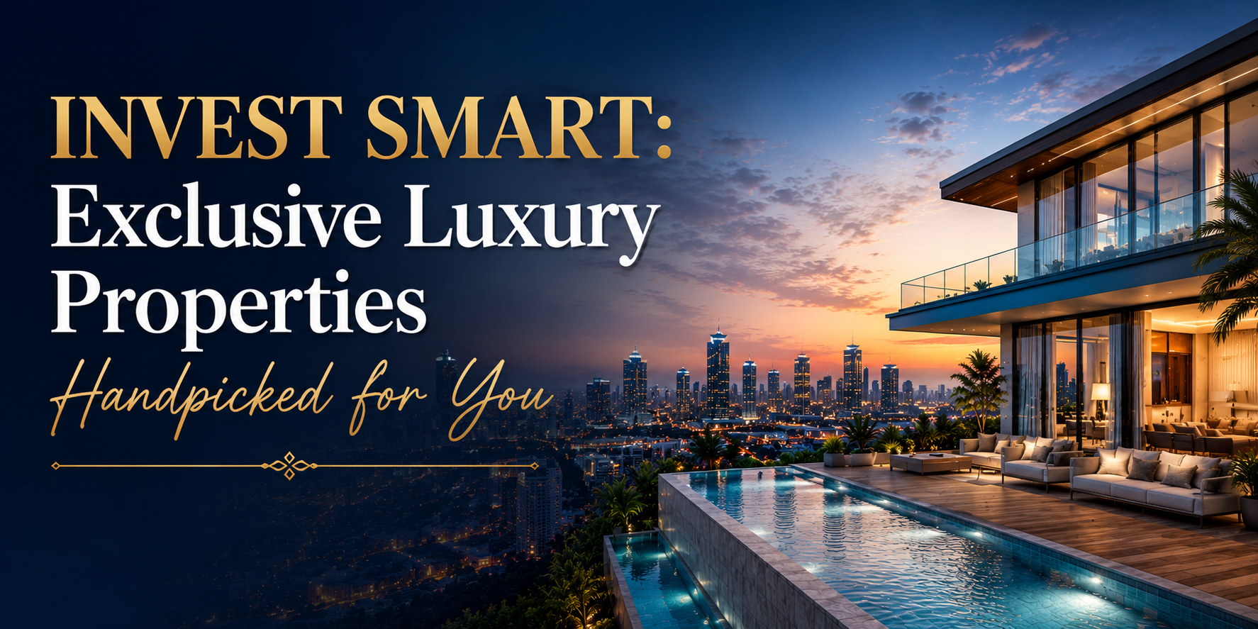 Invest Smart: Exclusive Luxury Properties Handpicked for You