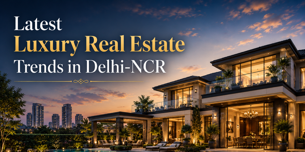Latest luxury real estate trends in Delhi-NCR